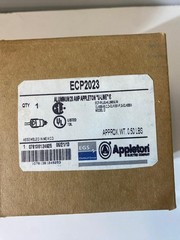 Emerson Appleton ECP-2023 Aluminum 20 Amp 125 VAC U-Line Explosion Proof Plug