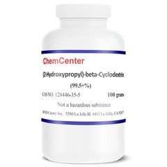 (2-Hydroxypropyl)-Beta-Cyclodextrin (HPBCD), 99.5% min., 100 grams