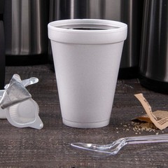 12 oz Insulated Foam Hot/Cold Cup 12J12 1,000 Count)