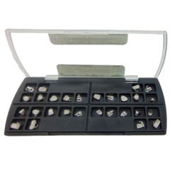 Dental Orthodontic Lingual Bracket Braces 24pcs+Buccal Tube Non-Conve 28pcs/set