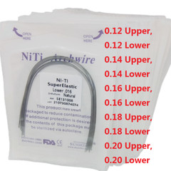 Dental Orthodontic Niti Arch Wire Super Elastic Natural Nature Form Round