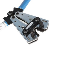 2 Piece Battery Cable Lug Crimping Tool Wire Crimper Tool with Cable Cutter US