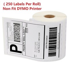 1~4~6~8~10~12~20~40 Rolls 4×6 Shipping Labels 250/Roll Zebra 2844 ZP450 Eltron