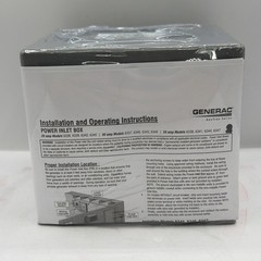 Generac 30A Outdoor Generator Power Inlet Box 6337 NEW Sealed!