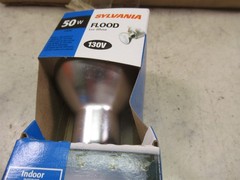Case of 60 Sylvania Floodlights Indoor Medium Base 50w R20