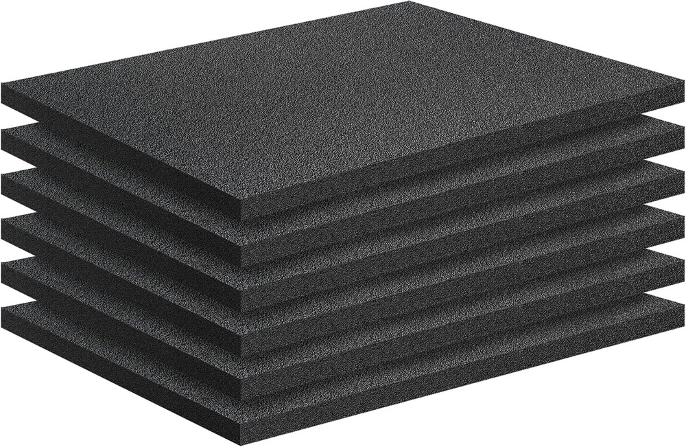 Polyethylene Foam Pads for Packing Foam Sheets Black Cuttable High Density Cushi