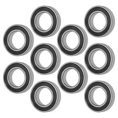 Caltric 69-22-2RS 69/22-2RS 69/22 Single Row Rubber Sealed Ball Bearings 22x39x9