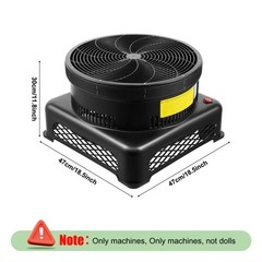 750w Air Blower Fit Waving 18″ Diameter Inflatable Tube Man 2800 /3400r/min