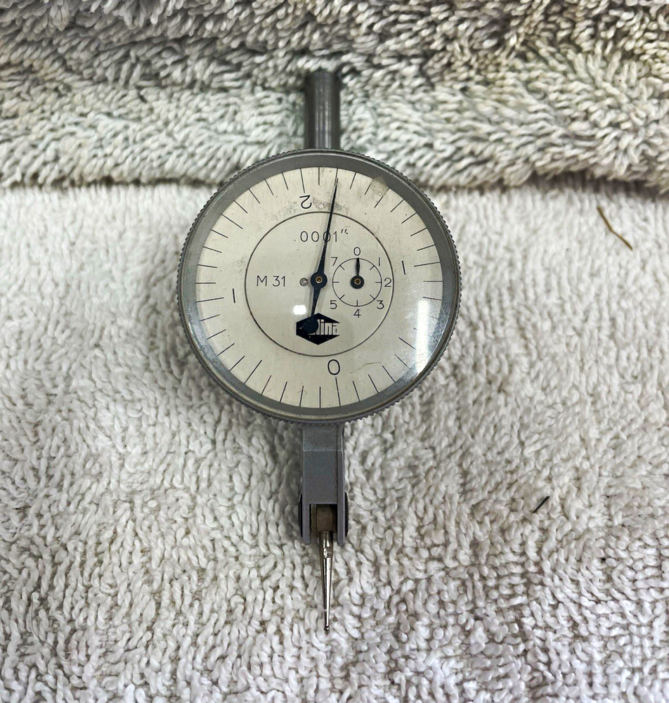 Compac Geneve M31 Lever Dial Test Indicator .0001” Swiss Made – No Case