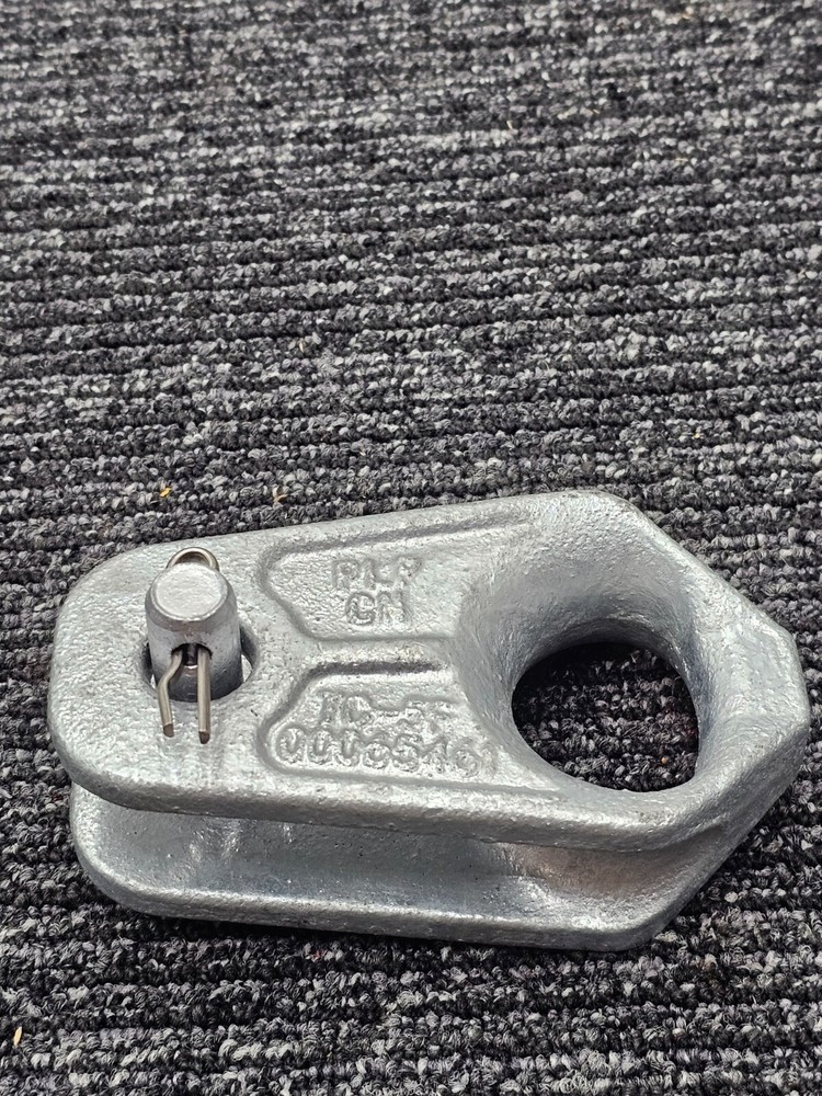 (QTY 3) Galvanized 26,900 Lbs Clevis Hook TC-5F 00065461