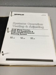 CAT Caterpillar 814F 815F 816F SERVICE SHOP REPAIR MANUAL COMPACTOR 9DM 1GN 5FN