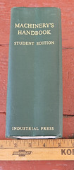 Machinery’s Handbook 20th Edition Second Printing 1976 STUDENT EDITION