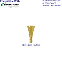Dental Mini Healing Abutment Healing Closure Cap Fit for Straumann ITI