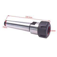 MT3 ER25 Collet Chuck Holder with No.3 Morse Taper Shank Thread M12 High Quality