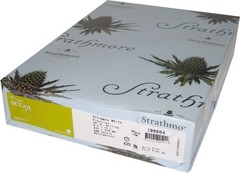 Strathmore Script Bright White Pinstripe 24# 8.5″x11″ 500 Sheets
