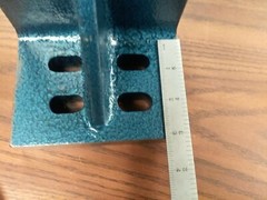 T-Slot Angle Plate webbed End 6-1/2x5x4-1/2″ high tensil cast iron SAPW-IN654