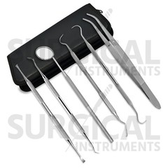 Professional Dental Oral Hygiene Kit 5 Tools Deep Cleaning Scaler Teeth Care Set