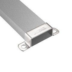 23×51.5mm U Shaped Connector Bracket 304 Bar Holder Strut Channel 6pcs