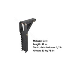 Landhonor Backhoe Thumb 32/36in Steel Plate Excavator Tractor Universal ClawWeld