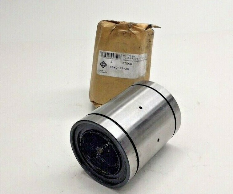 INA KB40-PP-AS Round Rail Closed Ball Bushing 40mm x 62mm x 80mm