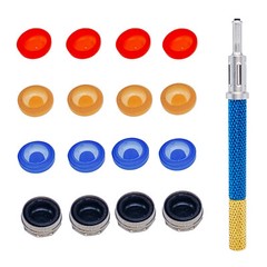 Dental Overdenture Locator Abutment Implant Retention Cap Standard Inserts