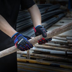 WORKPRO XLarge Heavy Duty Work Gloves Synthetic Leather Impact Working Gloves US