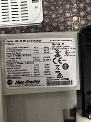 20BD077A0AYNAND0-B Allen-Bradley 77A 480V 60HP Powerflex 700 W/20-COMM-E TESTED