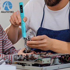 Portable Digital USB Smart Temperature Adjustable Soldering Iron 800mAh Battery