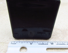 QTY 4 Black 2″ Inch, 10-14 Gauge Square Tube End Cap Plastic Insert Plugs