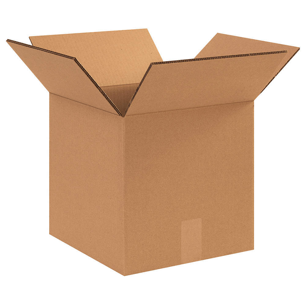 GRAINGER APPROVED 22XM10 Shipping Box,12x12x12 in 22XM10 PK 15