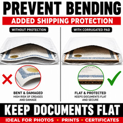 8.5×11 Corrugated Cardboard Pads Inserts 32 ECT Shipping Filler Sheets