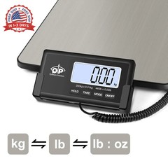 QP Shipping Scale for Packages, 440lb/0.35oz High Accuracy Digital Postal Scale,