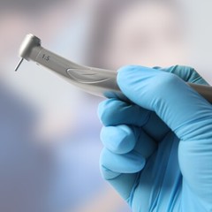 AZDENT Dental Surgical 1:5 Increasing Electric LED Contra Angle Handpiece USA