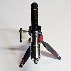 Z80 10W 440nm Blue Laser Diode – Polished Aluminum Housing- 2 Cell-Carbon Fiber