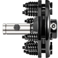 VEVOR Slip Clutch PTO Slip Clutch 1 3/8″ Smooth Ends Black for PTO Slip Shafts