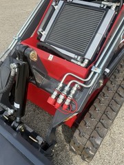 NEWEST 2026 RED ATS-T460 23hp 3 Pump Mini Skid Steer – Free Shipping – IN STOCK