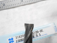 NEW OSG H.P. 9.5MM CUT DIA. X 19MM LOC X 70MM OAL 2FL CC CARBIDE SQUARE END MILL