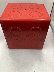 CADDY BX435RD 4in x 4in x 3.5in Electrical Box NEW 🟡