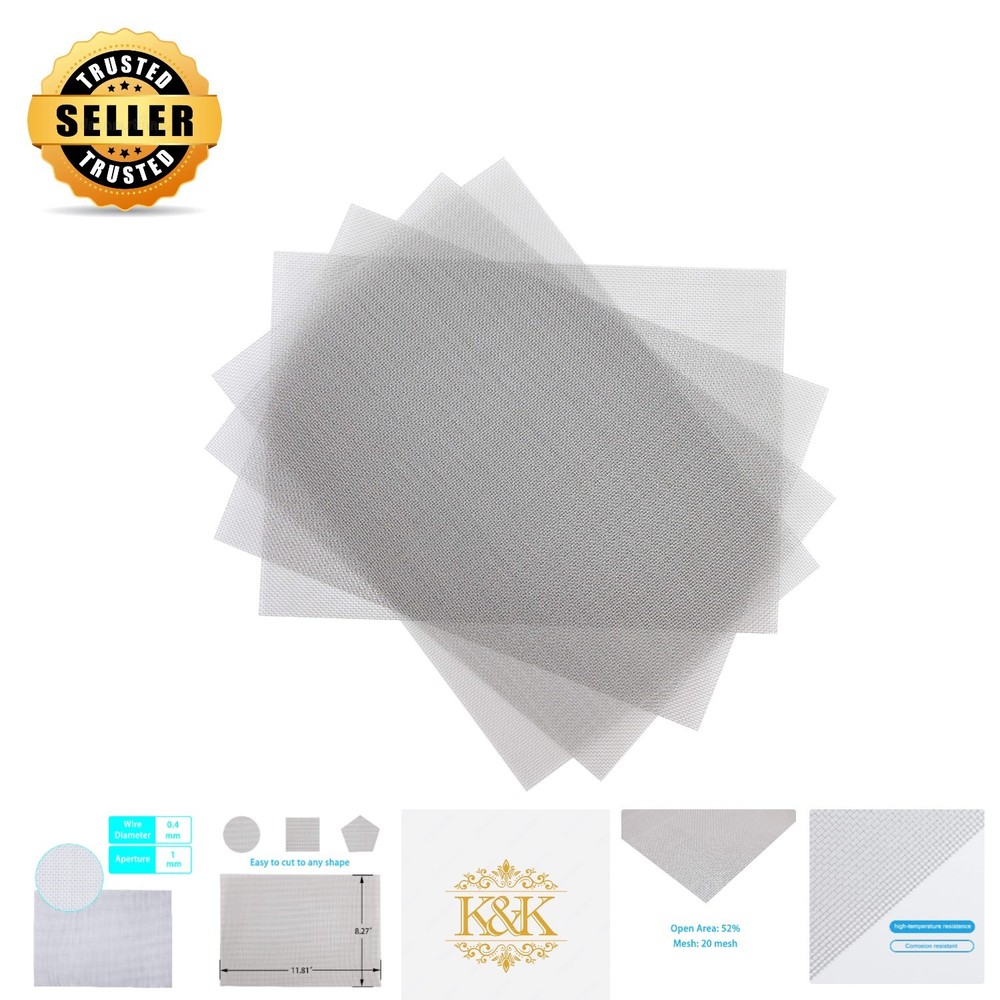 Rust Resistant 304 Stainless Steel Mesh Screens – Perfect for DIY Projects