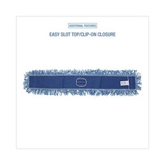 Boardwalk 1148 48″ x 5″ Cotton/Synthetic Blend Dust Mop Head – Blue New