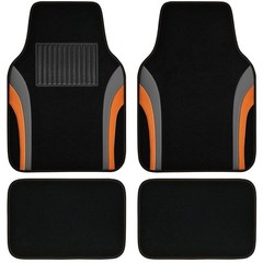CAR PASS Leather Waterproof Car Floor Mats Set of 4 – Universal Fit