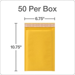 Brand New Bubble Mailers – 6 x 10, 50 Pack