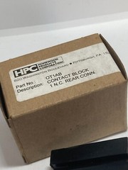 HOMEWOOD GVAN11 CONTACT BLOCK 1 N.C. HEAVY DUTY REAR CONN 600VAC 250VDC NIB