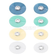 80pcs Dental Composite Finishing Polishing Discs assorted kit + Mandrel 12/14mm