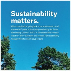 Hammermill Copy Plus Copy Paper 8.5×11 20 lb 92 Bright 500 Sheets/Ream 5 Reams