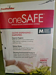 Disposable Vinyl Gloves Food Safe Latex-Free Powder-Free Clear Plastic Gloves
