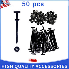 50 Pack Heavy Duty Nylon Buckles, Self-Locking Zip Cable Tie Holder