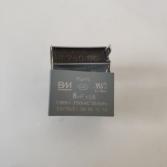 CBB61 250V 1.5/4/5/6/8/10/12/15/20/30/40/25 UF Fan Motor RUN Capacitor 2 PINS