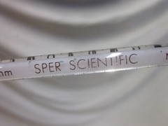 Lot of 9 SPER Scientific Laboratory Chemical Thermometer 76mm 1mm, -10C-100C