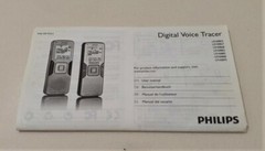 Philips LFH0882 Digital Voice Tracer 12 m/40 ft Zoom With Zoom MIC System + Case